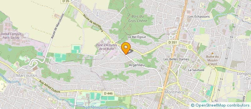 localisation de l'entreprise DA ROCHA  MONTLHERY