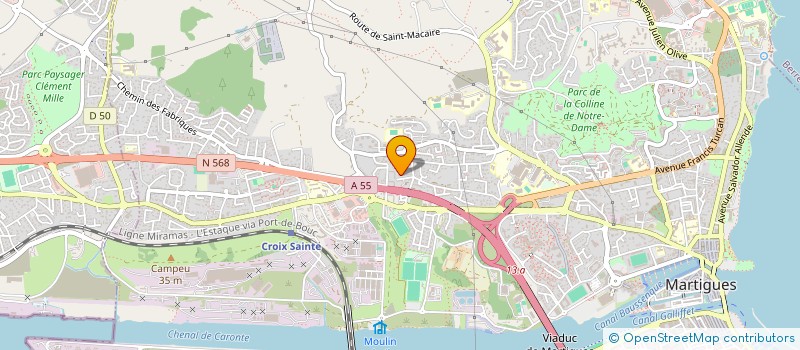 localisation de l'entreprise DA ROCHA  MARTIGUES