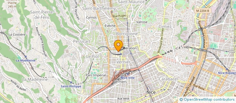 localisation de l'entreprise DA ROCHA NET à NICE