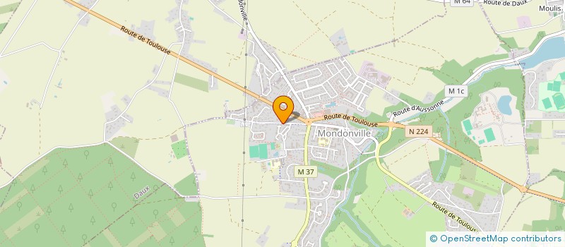 localisation de l'entreprise DA ROS FRERES  MONDONVILLE