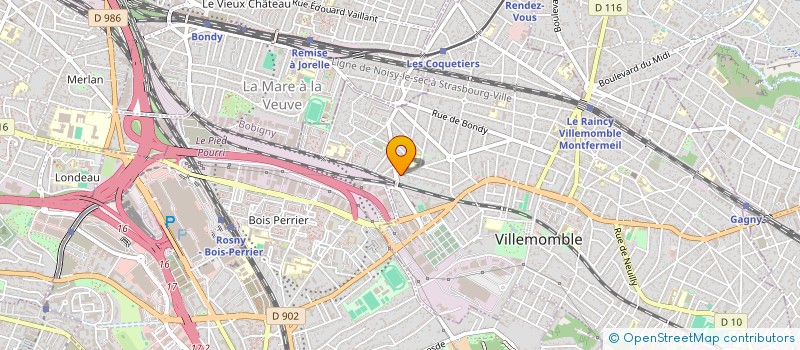 localisation de l'entreprise DA.S.EL ENERGIE à VILLEMOMBLE