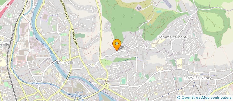 localisation de l'entreprise DA SILVA  MALZEVILLE