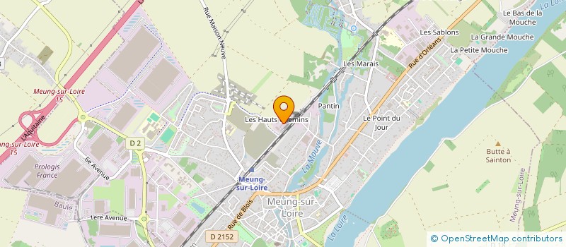 localisation de l'entreprise DA SILVA  EPIEDS-EN-BEAUCE