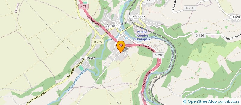 localisation de l'entreprise DA SILVA ALVES FACADE  COUDES