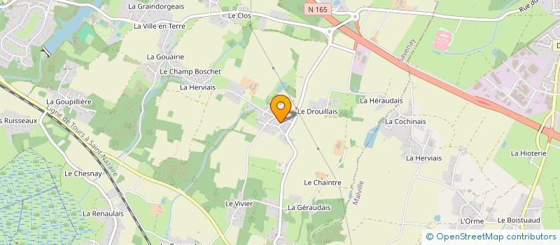 localisation de l'entreprise DA SILVA AND CO à SAVENAY