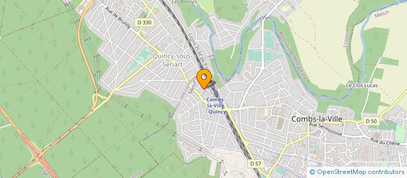 localisation de l'entreprise DA SILVA BATI RENOV à COMBS-LA-VILLE