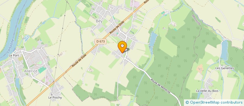 localisation de l'entreprise DA SILVA CHRISTOPHE  BEY