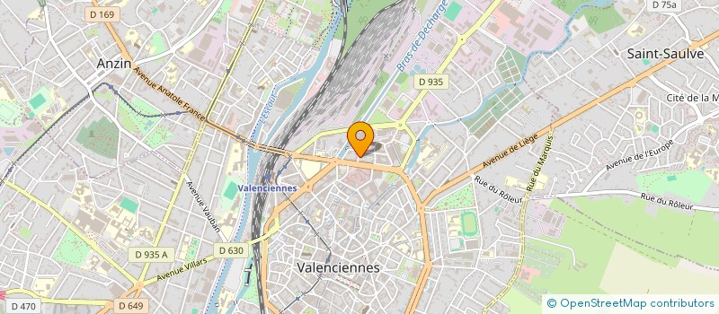 localisation de l'entreprise DA SILVA DELATTRE à VALENCIENNES