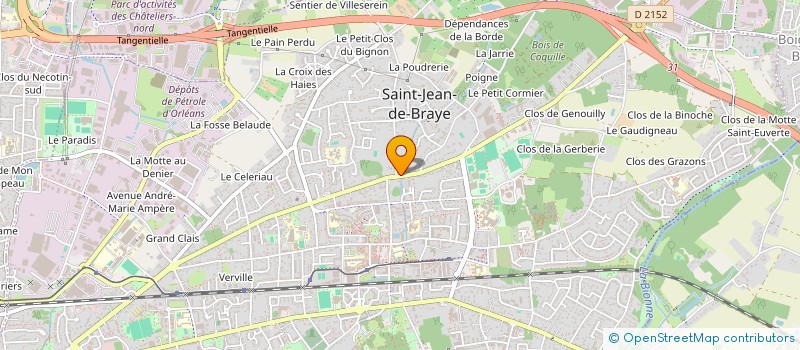 localisation de l'entreprise DA SILVA E COSTA à SAINT-JEAN-DE-BRAYE