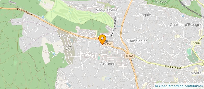 localisation de l'entreprise DA SILVA E SANTOS BATIMENT  NIMES