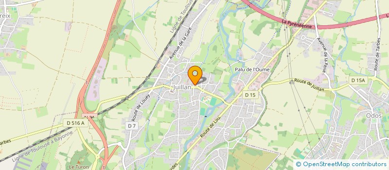 localisation de l'entreprise DA SILVA ERIC ET SANDRINE  JUILLAN