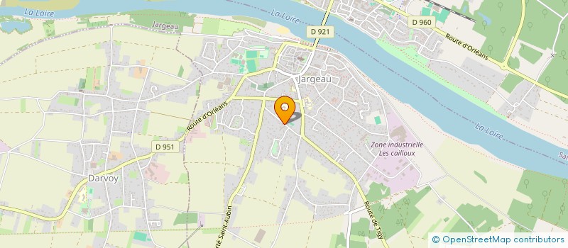 localisation de l'entreprise DA SILVA ET PINHEIRO à JARGEAU