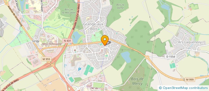 localisation de l'entreprise DA SILVA F. CONSTRUCTION  METZ