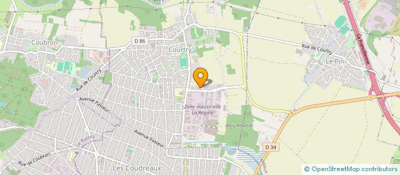 localisation de l'entreprise DA SILVA FAMILY à COURTRY