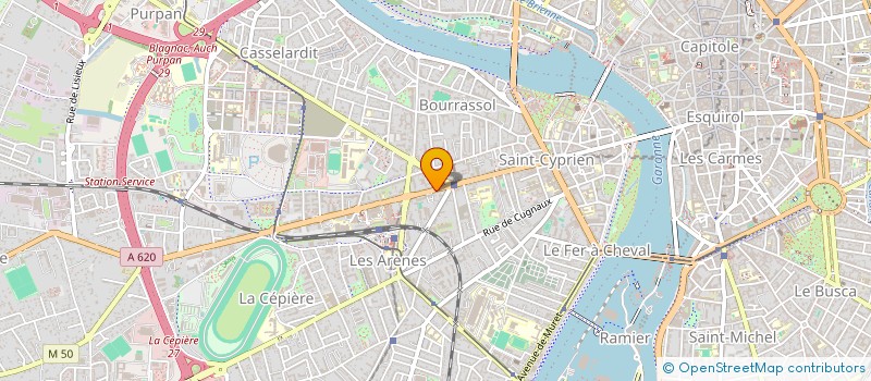 localisation de l'entreprise DA SILVA HERAN à TOULOUSE