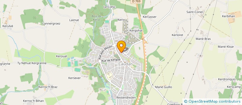 localisation de l'entreprise DA SILVA IMMO  CAUDAN