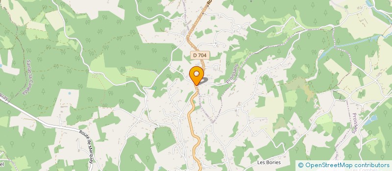 localisation de l'entreprise DA SILVA IMMOBILIER à SARLAT-LA-CANEDA