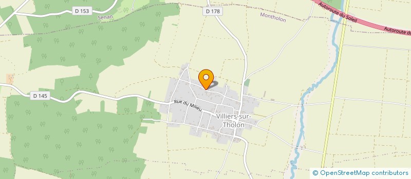 localisation de l'entreprise DA SILVA JEAN-LOUIS  MONTHOLON