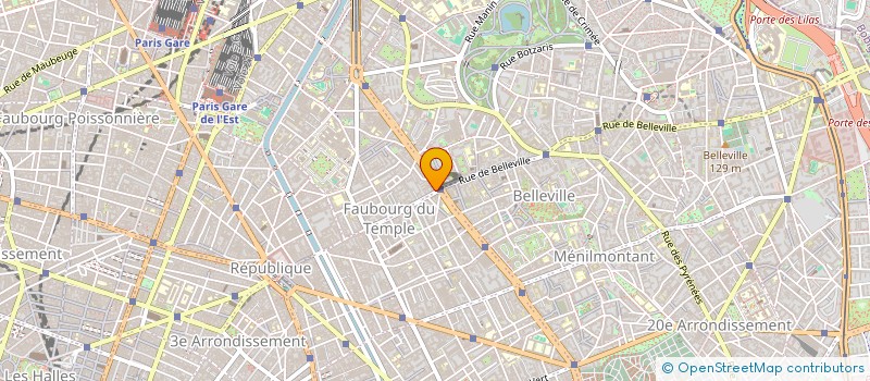 localisation de l'entreprise DA SILVA MIHANA à PARIS