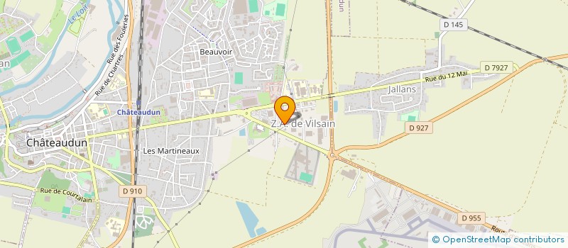 localisation de l'entreprise DA SILVA RENOVATION à CHATEAUDUN