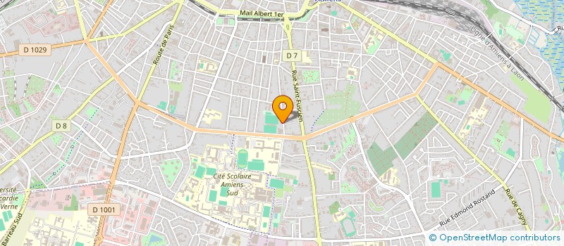 localisation de l'entreprise DA SILVA SANTOS ESPACES VERTS  AMIENS