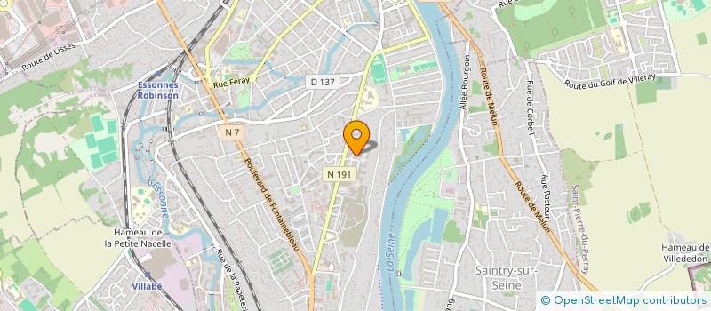 localisation de l'entreprise DA SILVA TAXI à CORBEIL-ESSONNES