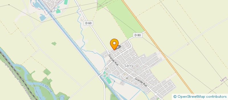 localisation de l'entreprise DA SILVA VIRGILIO  SARRY