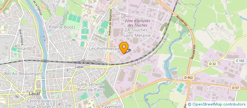 localisation de l'entreprise DA SOLUTION à LAVAL