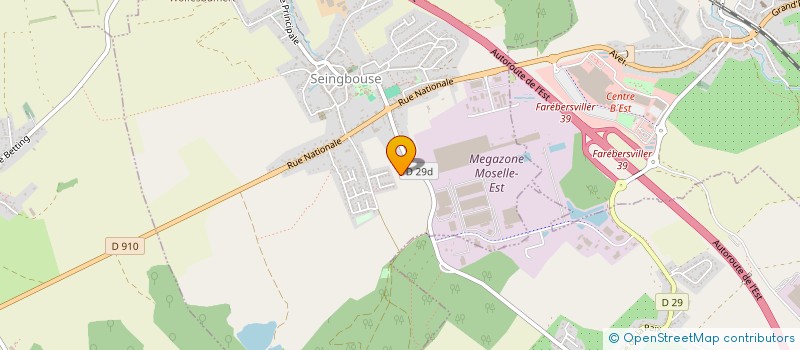 localisation de l'entreprise DA SONNY  SEINGBOUSE