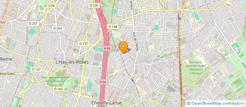 localisation de l'entreprise DA. TAXI  L'HAY-LES-ROSES