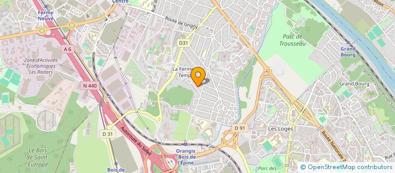 localisation de l'entreprise DA TI MBI  VERNAIS