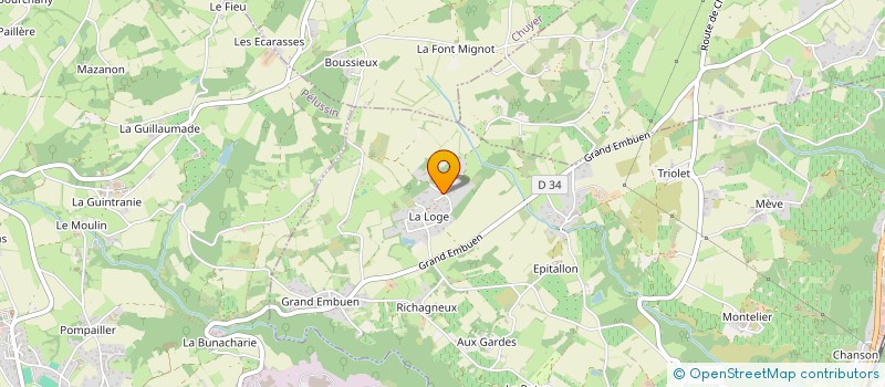 localisation de l'entreprise DA VINCI  CHAVANAY