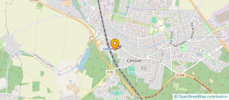 localisation de l'entreprise DA VTC  CESSON