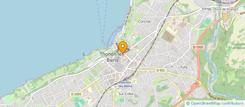 localisation de l'entreprise DA XING à THONON-LES-BAINS