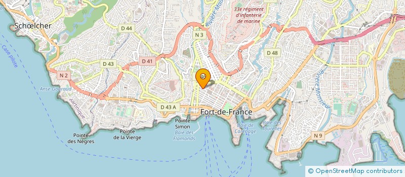 localisation de l'entreprise DA YARDIZ  FORT-DE-FRANCE