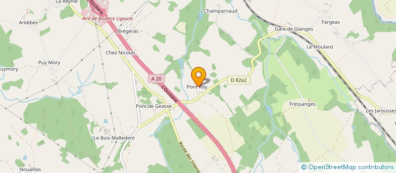 localisation de l'entreprise DA2M-87  VICQ-SUR-BREUILH