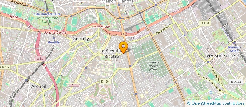 localisation de l'entreprise DA2S IMMO à LE KREMLIN-BICETRE