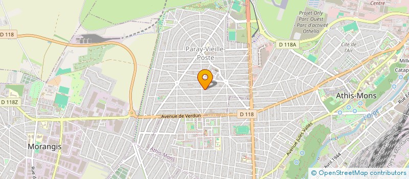 localisation de l'entreprise DAA ASSURANCES ET CONSEILS à PARAY-VIEILLE-POSTE