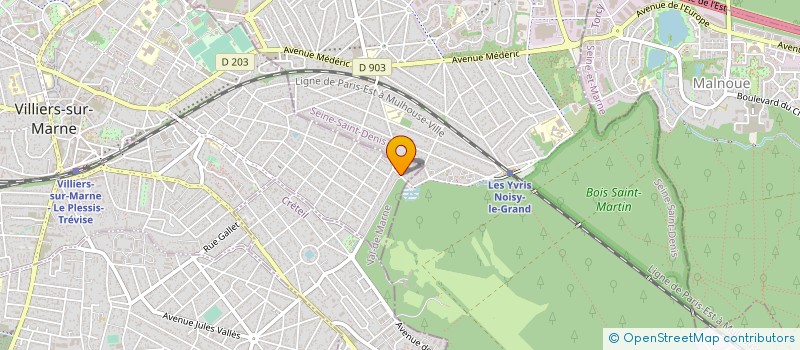 localisation de l'entreprise DAADESIGN à VILLIERS SUR MARNE
