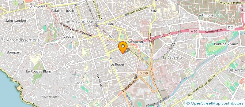 localisation de l'entreprise DAAG AND CO à MARSEILLE