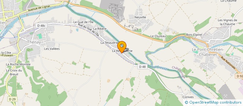 localisation de l'entreprise DAAL IMMOBILIERS ET INVESTISSEMENTS à THENAY