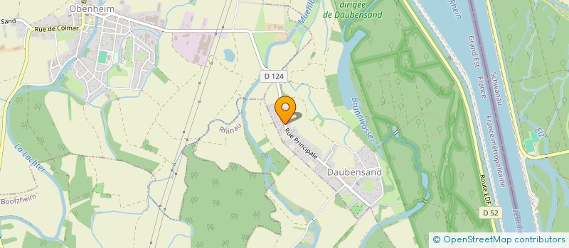 localisation de l'entreprise DAAN  DAUBENSAND