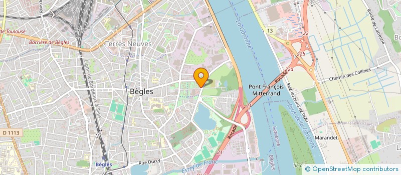 localisation de l'entreprise DAAR FORMATION à BEGLES