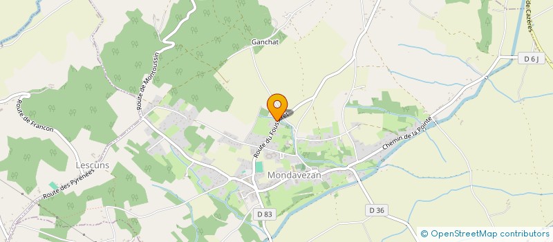 localisation de l'entreprise DAB  LAVELANET-DE-COMMINGES