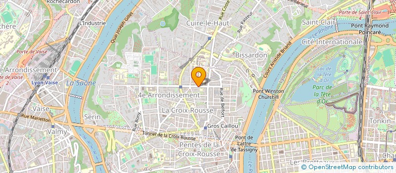 localisation de l'entreprise DAB BUREAUTIQUE  LYON