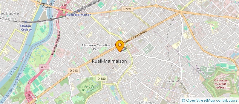 localisation de l'entreprise DAB SOLUTIONS SECURITE à RUEIL-MALMAISON