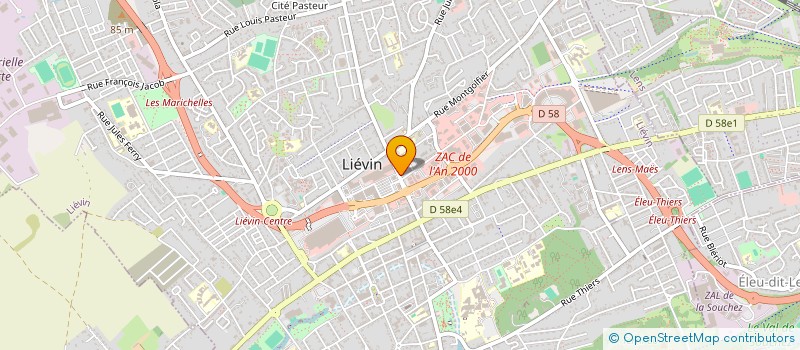 localisation de l'entreprise DABABI  LIEVIN