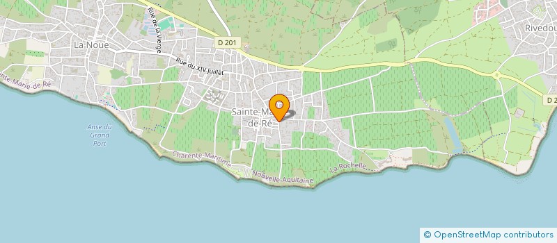 localisation de l'entreprise DABAC  SAINTE-MARIE-DE-RE