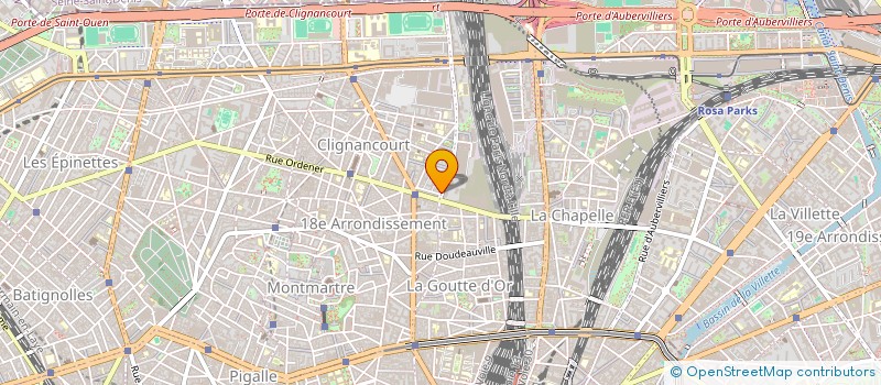 localisation de l'entreprise DABALY  PARIS