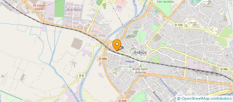 localisation de l'entreprise DABB à FREJUS